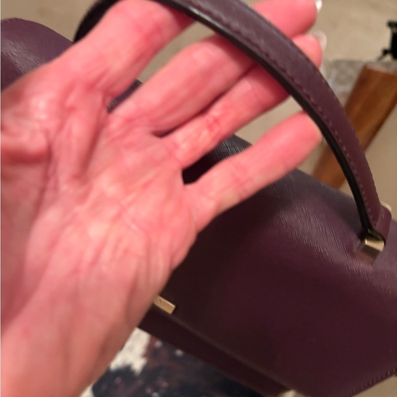 Kate Spade Dark Burgundy Satchel - Picture 5 of 16